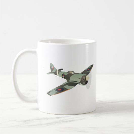 Hawker Tempest Brits WW2-vliegtuig Koffiemok (Links)