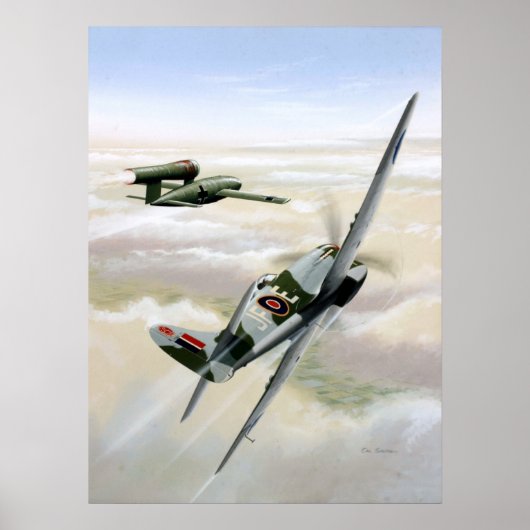 HAWKER TEMPEST POSTER (Voorkant)