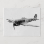 Hawker Typhoon Briefkaart (Voorkant)