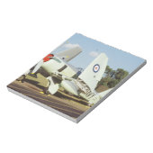 Hawker Zee Fury bij CAF, Minnesota Wing, bij Notitieblok (Linkerzijde)