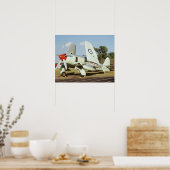 Hawker Zee Fury bij CAF, Minnesota Wing, bij Poster (Keuken)