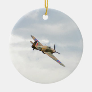 Hawkerorkaan in de wolken keramisch ornament