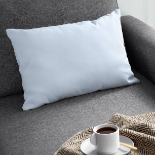 Hawkes Blue effen effen kleur Accent Kussen