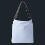 Hawkes Blue effen effen kleur Crossbody Tas<br><div class="desc">Hawkes Blue behoort tot de kleurenfamilie Pastel Sky Blue. Het is van hoge helderheid en lage verzadiging. Kalm, zacht en charmant. Werk passend met een breed scala aan kleuren. #d5e7fd</div>
