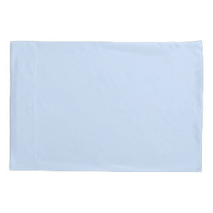 Hawkes Blue effen effen kleur Kussensloop