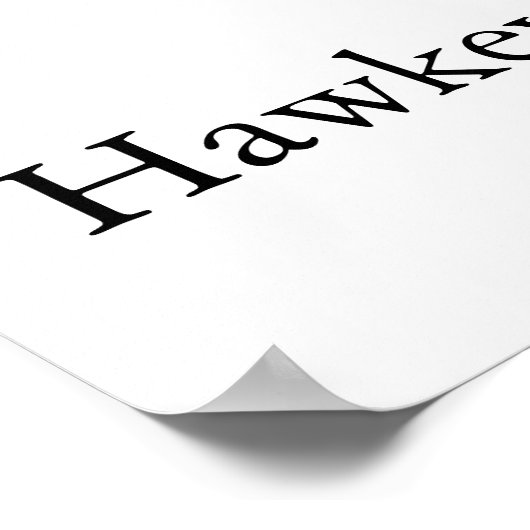 Hawkeyes Poster (Hoek)