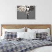 Hawkgirl Alternate Canvas Afdruk (Insitu (Slaapkamer))