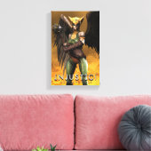 Hawkgirl Canvas Afdruk (Insitu (Woonkamer))