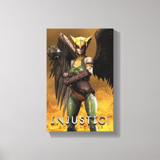 Hawkgirl Canvas Afdruk (Voorkant)