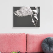 Hawkgirl Canvas Afdruk (Insitu (Woonkamer))