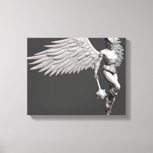 Hawkgirl Canvas Afdruk