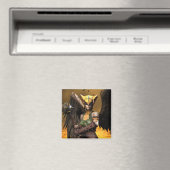 Hawkgirl Magneet (Insitu (Vaatwasser))