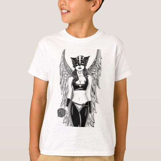 Hawkgirl T-shirt (Voorkant)