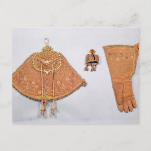 Hawking set van zakjes, handschoen en kap, Frans Briefkaart