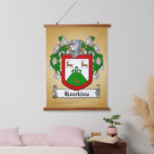 Hawkins Coat of Arms Hangend Wandkleed (Slaapkamer)