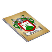 Hawkins Coat of Arms Notitieboek (Rechterzijde)