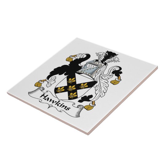 Hawkins Family Crest Tegeltje (Zijkant)