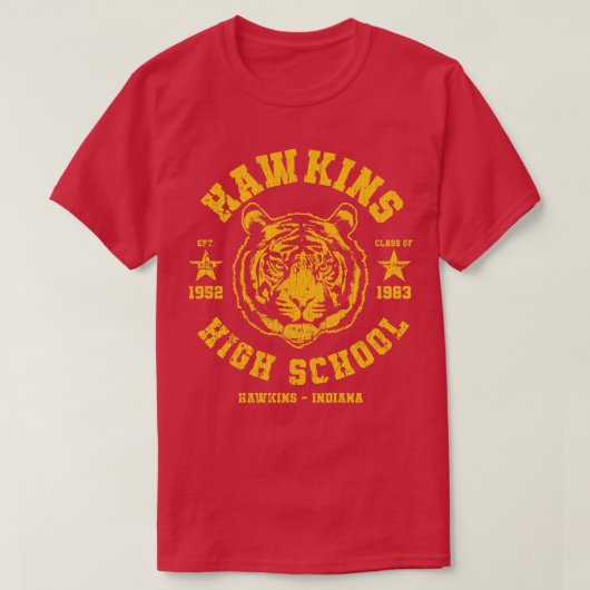 Hawkins High School T-shirt (Design voorkant)