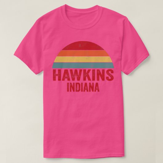 Hawkins Indiana T-shirt (Design voorkant)