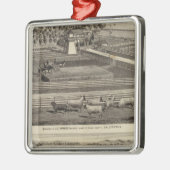 Hawkins, Mayes residences Metalen Ornament (Links)