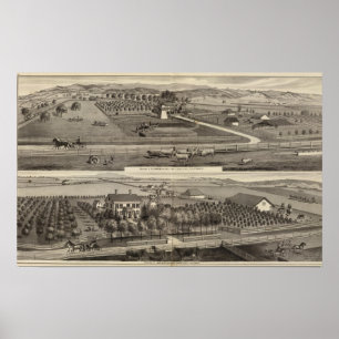 Hawkins, Mayes residences Poster