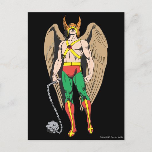 Hawkman Briefkaart (Voorkant)