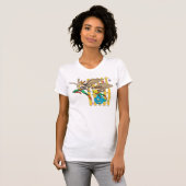 Hawkman en Hawkwoman T-shirt (Voorkant volledig)