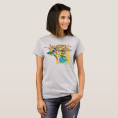 Hawkman en Hawkwoman T-shirt (Voorkant volledig)