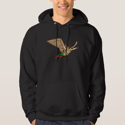 Hawkman Flies Hoodie (Voorkant)