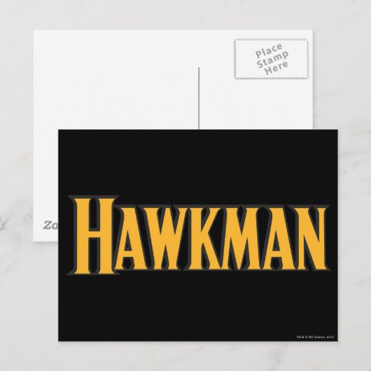 Hawkman-Logo Briefkaart (Voorkant / Achterkant)