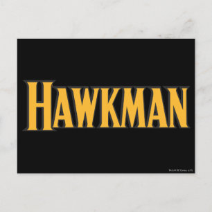 Hawkman-Logo Briefkaart