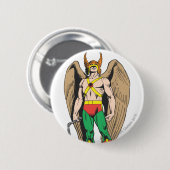 Hawkman Ronde Button 5,7 Cm (Voorkant /achterkant)