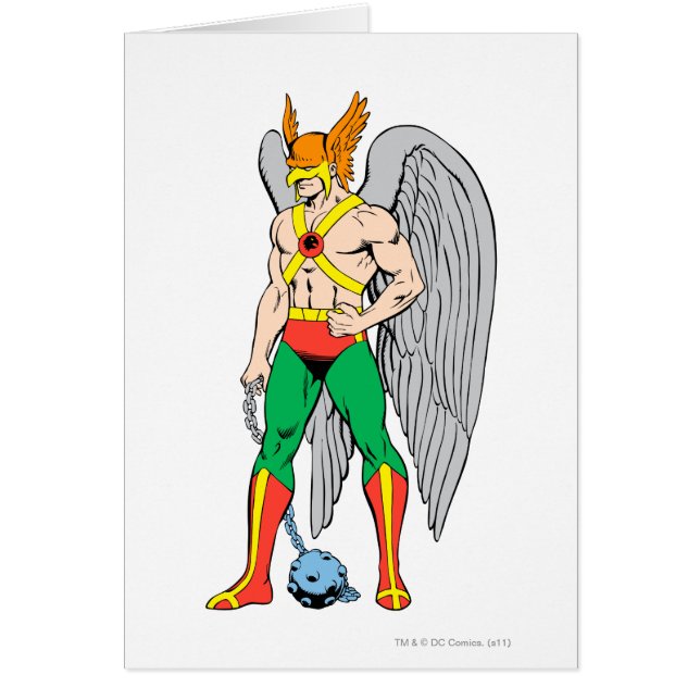 Hawkman Standing Pose (Voorkant)