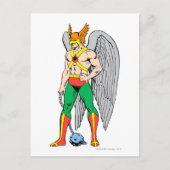 Hawkman Standing Pose Briefkaart (Voorkant)