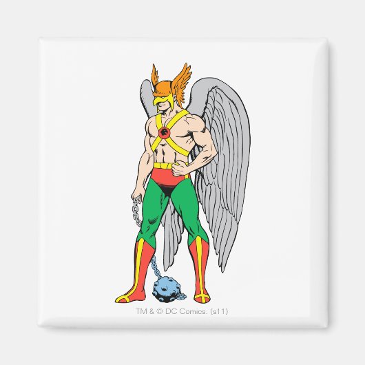 Hawkman Standing Pose Magneet (Voorkant)