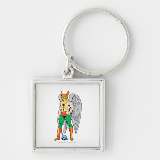 Hawkman Standing Pose Sleutelhanger (Voorkant)
