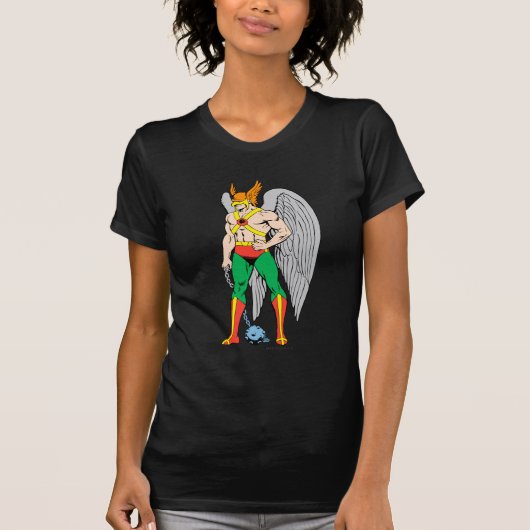Hawkman Standing Pose T-shirt (Voorkant)