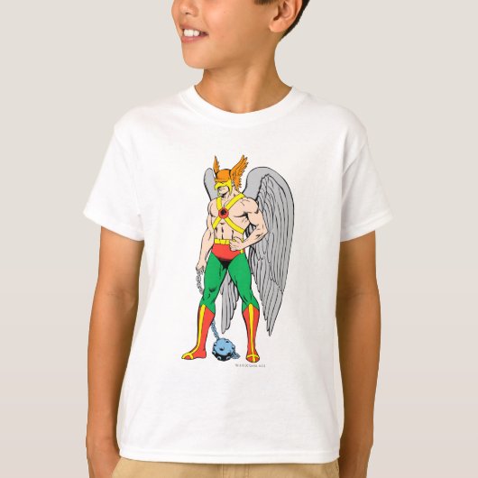 Hawkman Standing Pose T-shirt (Voorkant)