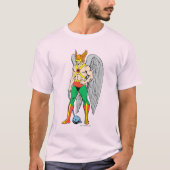 Hawkman Standing Pose T-shirt (Voorkant)