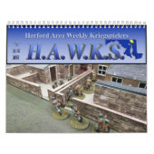 HAWKs 2019 Miniaturen Wandkalender voor games Kalender (Hoes)