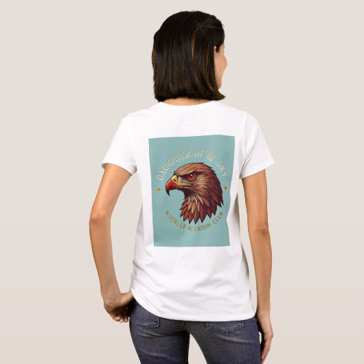 · Hawk's Eye Uitzicht: Dochters van de Hemel T-shirt (Achterkant volledig)