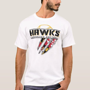 Hawks Fastpitch - geen klauwen T-shirt