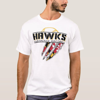 Hawks Fastpitch - geen klauwen T-shirt