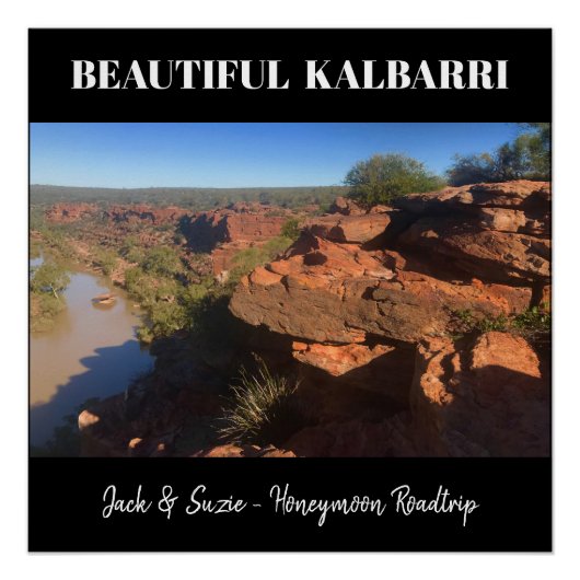Hawks Head, Kalbarri Perfect Poster (Voorkant)