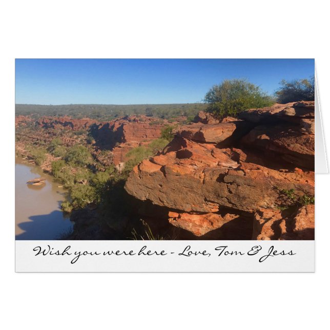 Hawks Head, Kalbarri, Western Australië (Voorkant Horizontaal)