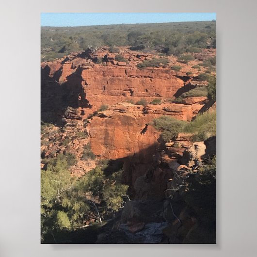 Hawks Head, Kalbarri, Western Australië Poster (Voorkant)