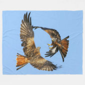 HAWKS IN DE STRIJD FLEECE DEKEN (Voorkant (Horizontaal))