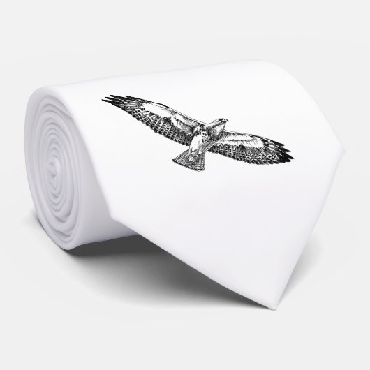 Hawks in vlucht stropdas (Opgerold)