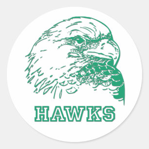 Hawks Logo Ronde Sticker