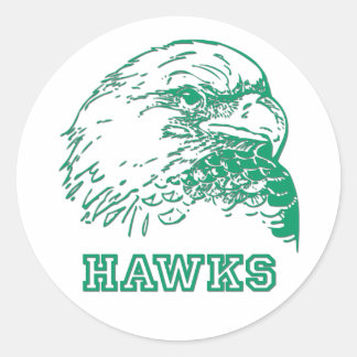 Hawks Logo Ronde Sticker